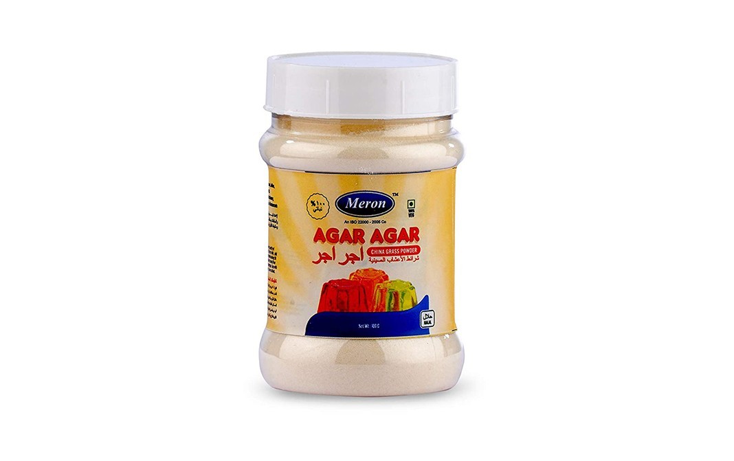 Meron Agar Agar China Grass Powder   Jar  100 grams